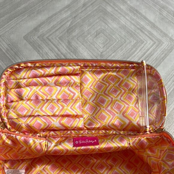Lilly Pulitzer for Target Sunshine Yellow Floral Cosmetic Bag - Picture 5 of 7
